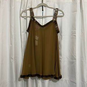 Fancy Romeo and Juliet top made in India. Super fancy for a night out.